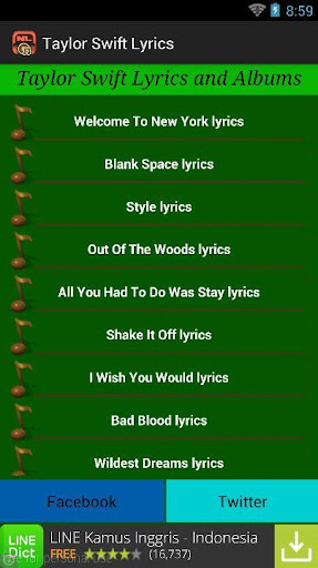 免費下載音樂APP|Taylor Swift Lyrics Fans app開箱文|APP開箱王