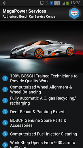 【免費商業App】Mega Power Car Service App-APP點子