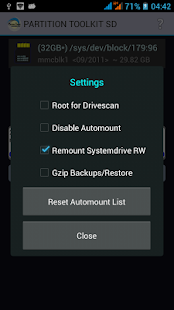 ROEHSOFT PARTITION TOOL SD-USB - screenshot thumbnail