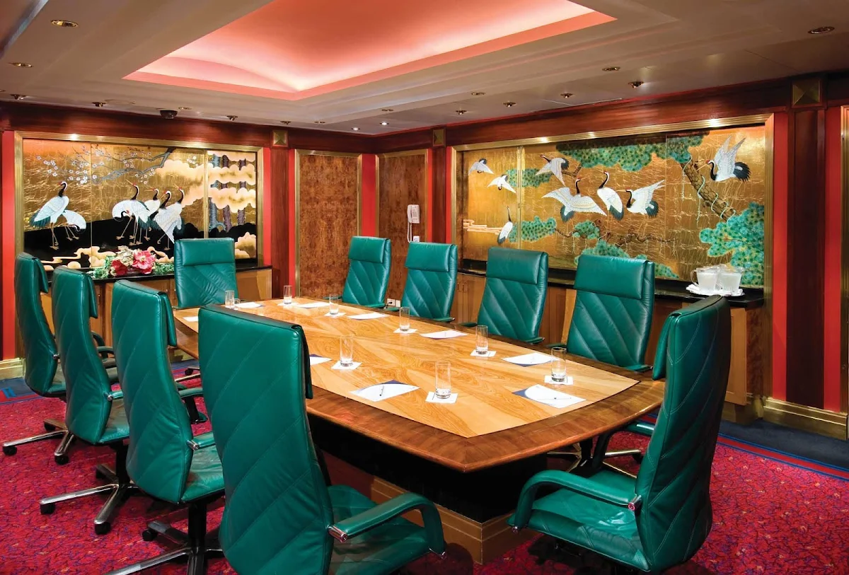 Norwegian-Spirit-Boardroom - Norwegian Spirit's Boardroom is an elegant, Asian-inspired meeting room for brainstorming sessions and conferences.