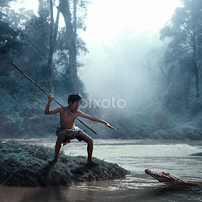 jungle boy by Budi Cc-line - Digital Art People