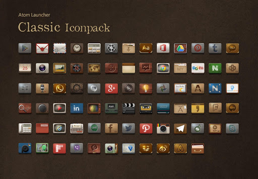 Classic Atom Iconpack