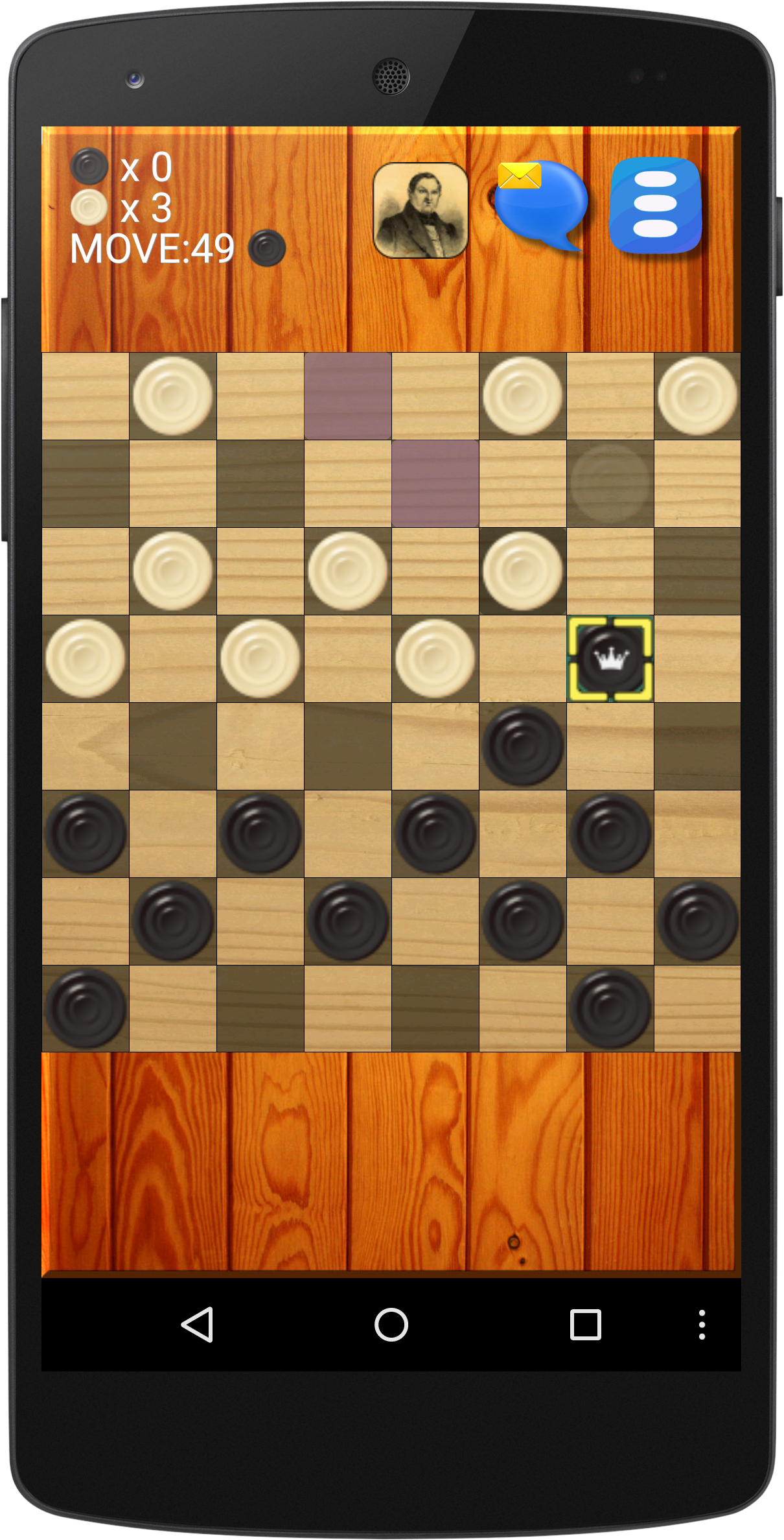 Android application Checkers Online screenshort