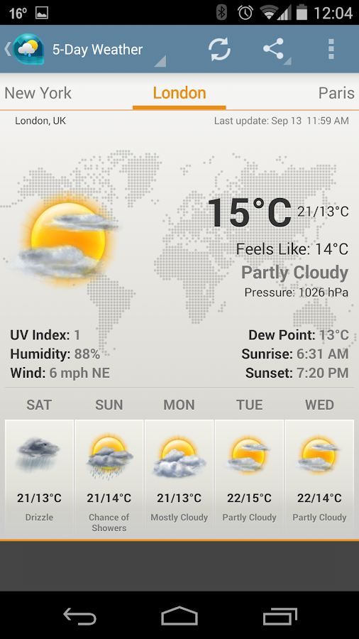 Weather & Clock Widget Android Android Apps on Google Play