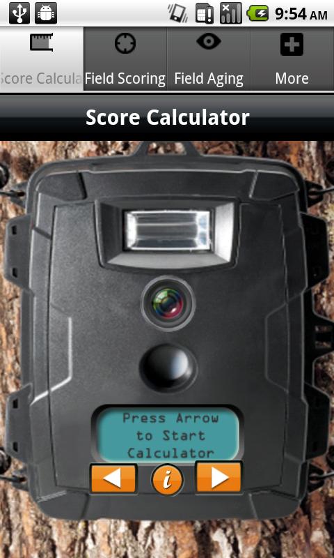Deer Score &amp; Field Aging Guide Screen 3