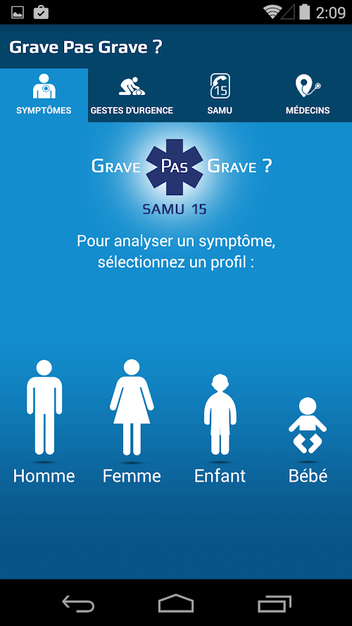 Android application Grave Pas Grave ? screenshort