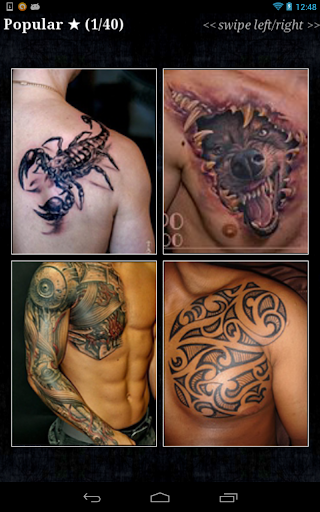 Tattoos for Men Pro