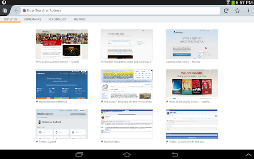 Firefox Browser for Android v26.0