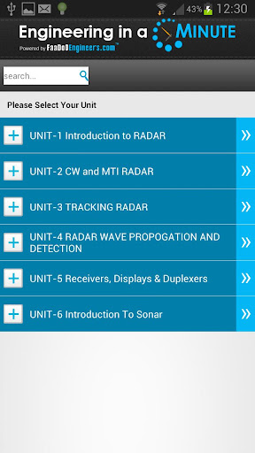 Radar Sonar Engineering
