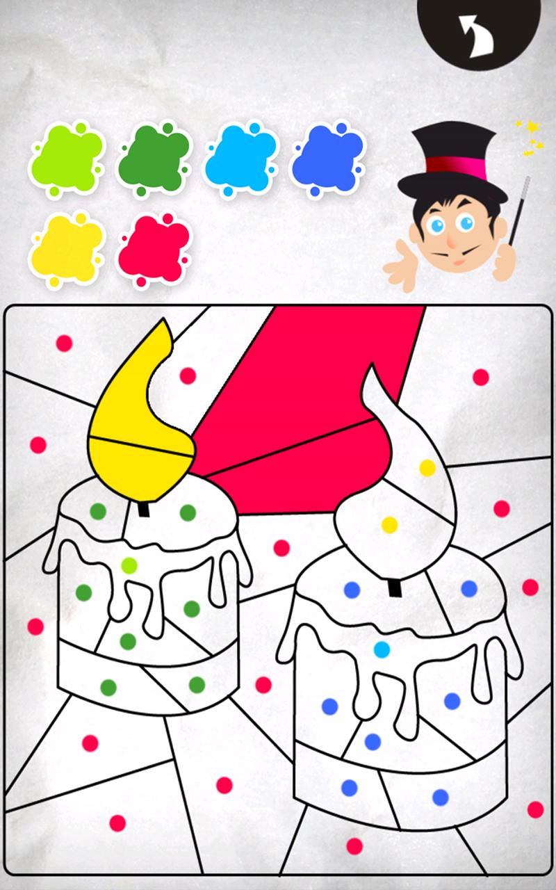 Android application Kids Magic Coloring screenshort