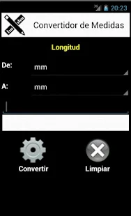 Convertidor de Medidas: miniatura de captura de pantalla  