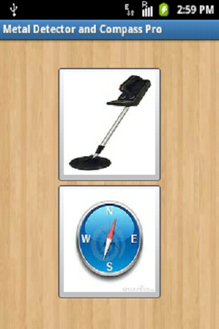 Metal Detector and Compass Pro