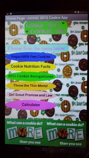 GSSGC 2015 Cookie App