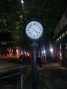 Old Clock on Historic Campus Corner