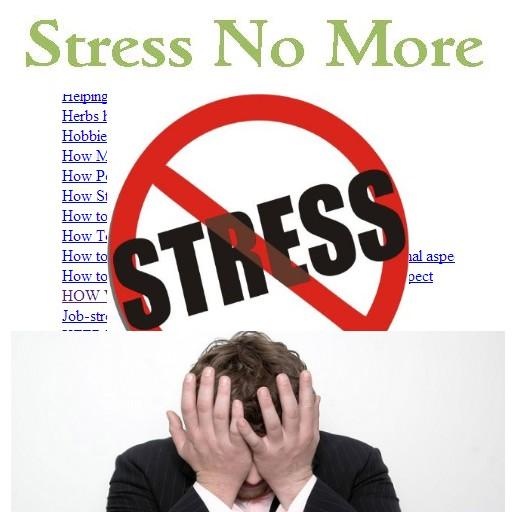 No More Stress LOGO-APP點子