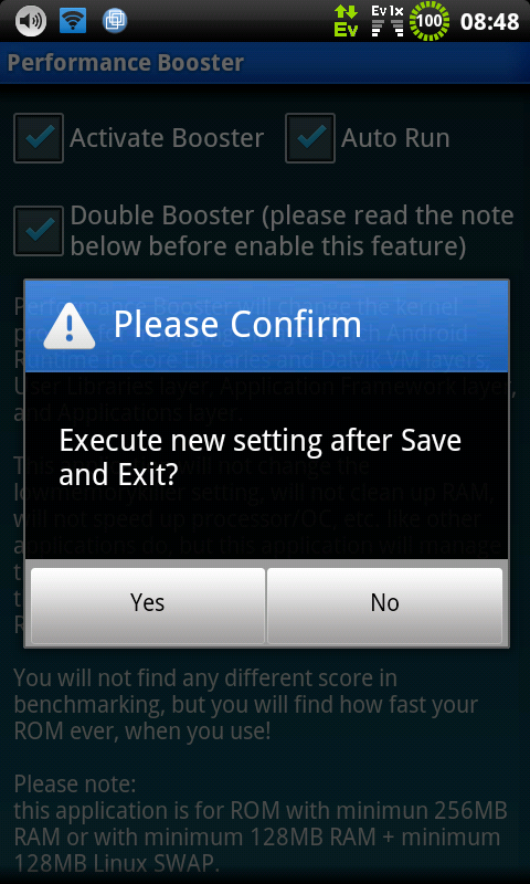 Performance Booster (root) - screenshot