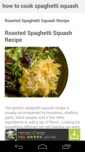 【免費書籍App】How to cook spaghetti squash-APP點子