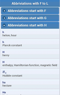 Lastest Physics, Chemistry Abr & Defs APK for Android