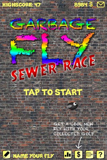 Garbage Fly Sewer Race