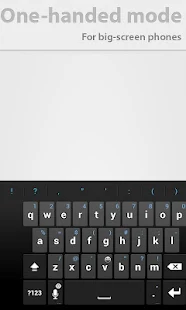 Thumb Keyboard Screenshot