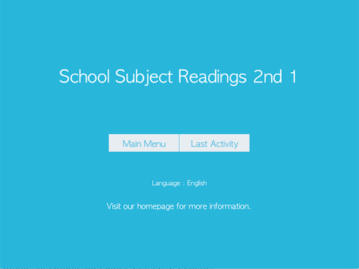 School Subject Readings 2nd_2