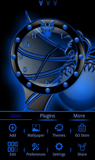 Dragonglow 2 Clock Widget