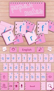 How to download Paper Notes GO Keyboard Theme 3.87 apk for bluestacks