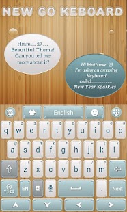 New Go Keyboard Theme & Emoji Screenshots 2