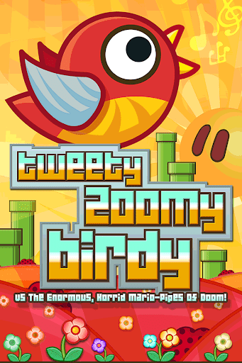 Tweety Zoomy Bird Pixel Pipes