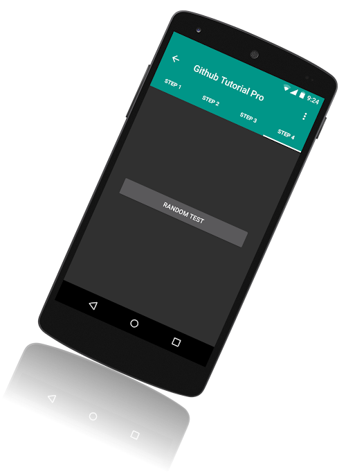 Android application Github Tutorial Pro screenshort