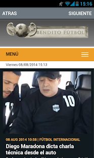 Download Bendito Fútbol Móvil APK for PC