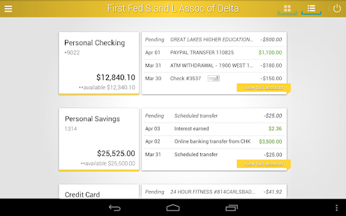 First Federal S & L of Delta Screenshots 5