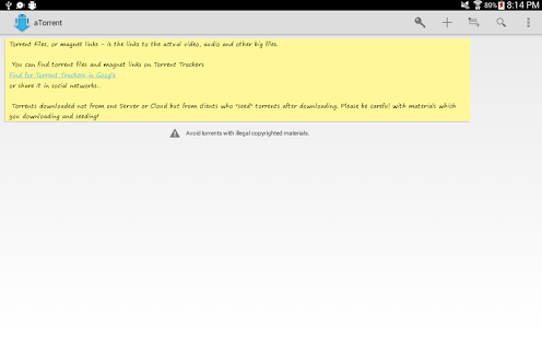 aTorrent - Torrent Downloader - screenshot thumbnail