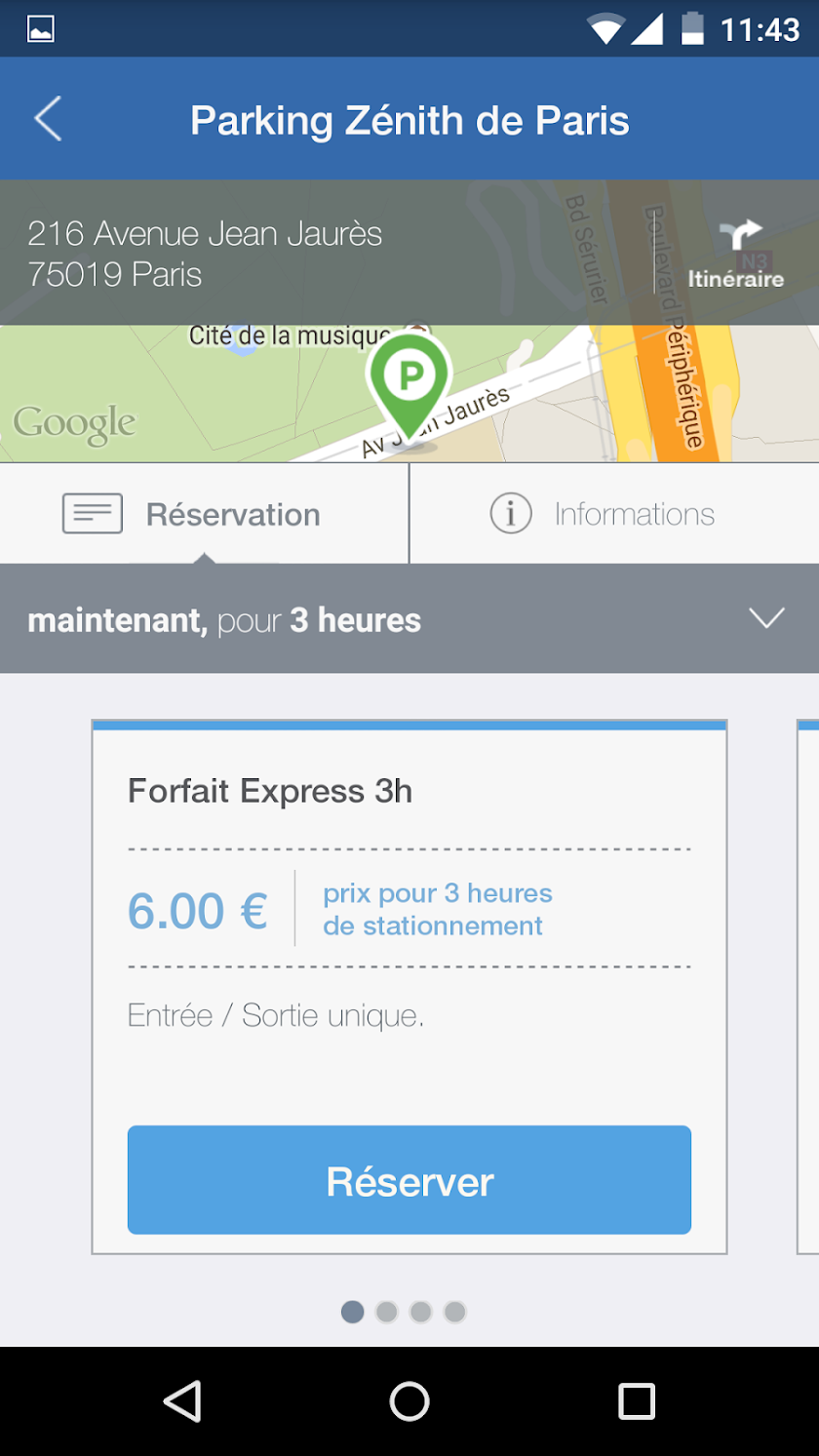 OnePark Screen 3