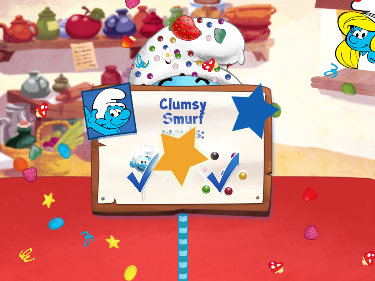   A Confeitaria Smurf Sobremesas: captura de tela 