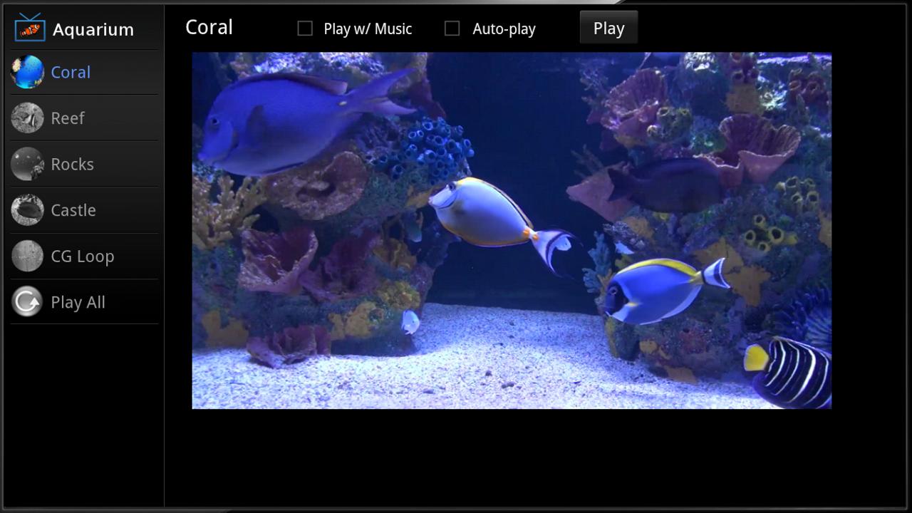 Aquarium for Google TV Android Apps on Google Play
