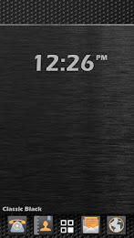 Classic Black Launcher Theme poster 1