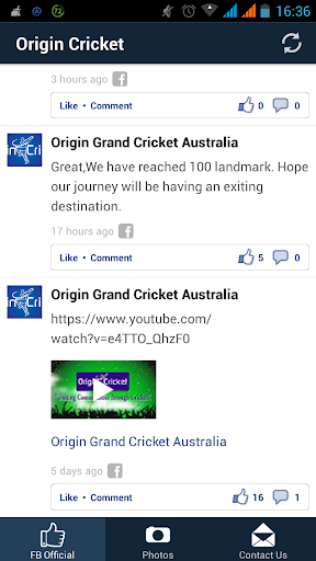 Origin Cricket