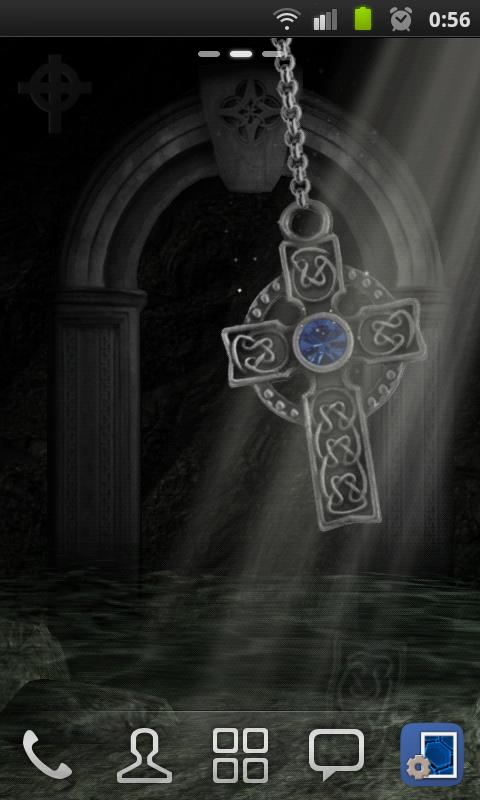 Android application 3D Celtic Cross Wallpaper screenshort