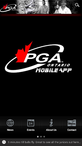PGA of Ontario Mobile App