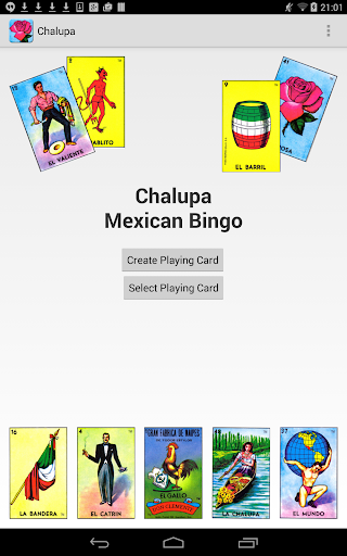 Chalupa Mexican Loteria