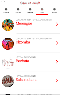 Salsa ed eventi Screenshots 6