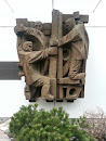 Hölzerne Skulptur von Emch