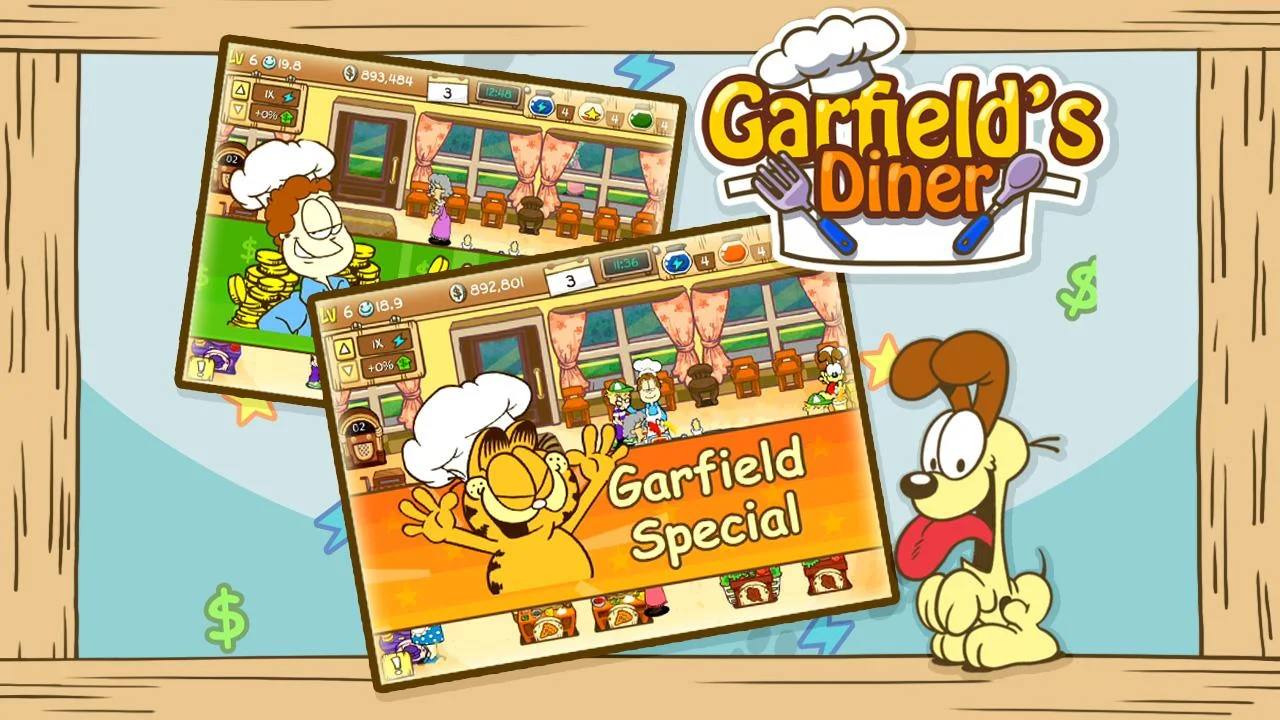   Garfield's Diner: captura de tela 