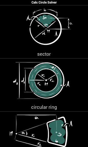 Calc Circle Solver