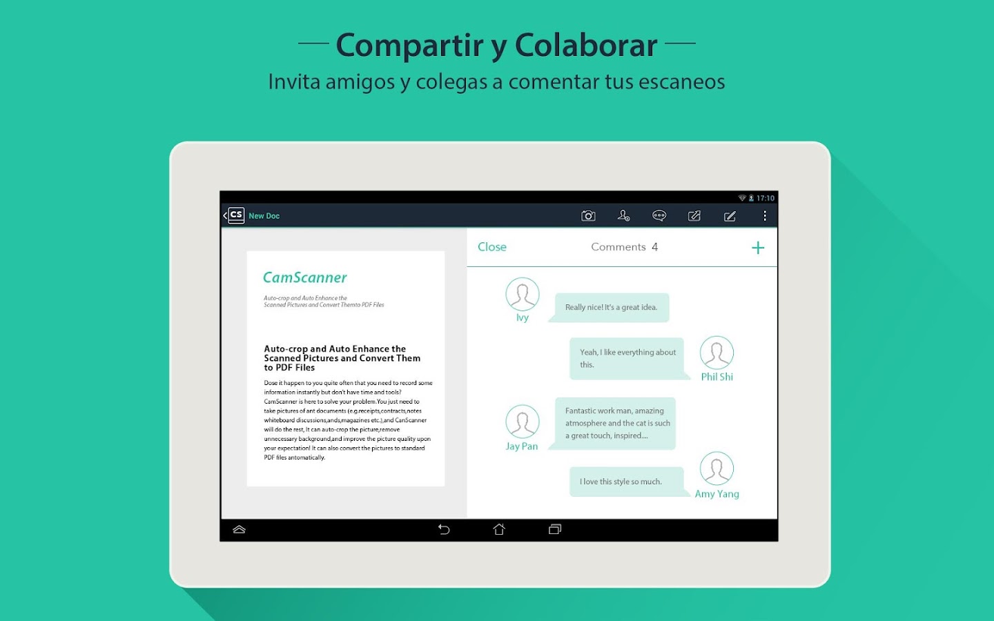 CamScanner PDF Creator,Fax Aplicaciones Android en Google Play