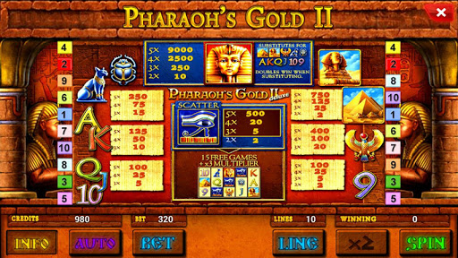 【免費博奕App】Pharaoh's Gold II Deluxe slot-APP點子