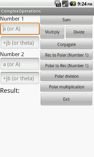 Complex Operations