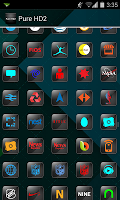 Pure HD2 Apex Nova ADW Theme APK Cartaz #7