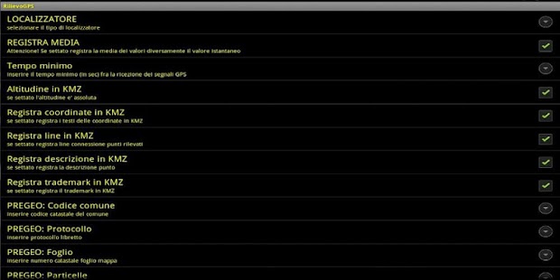 RilievoGPS Screenshots 1